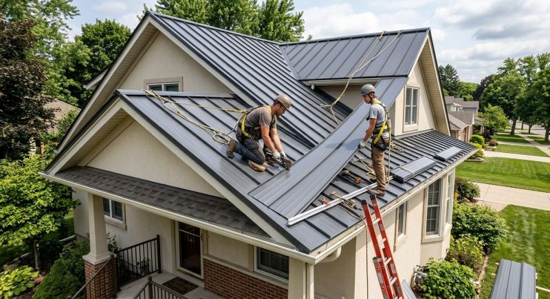 Metal Roof Installation in Sidney, OH