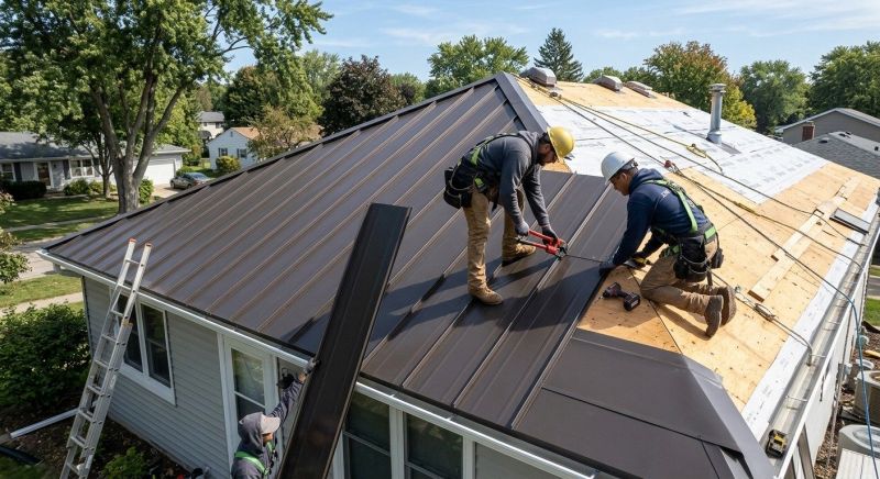Metal Roof Installation in West Liberty, OH