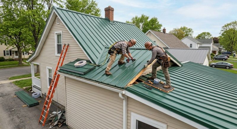 Metal Roof Repair in Logan County, OH