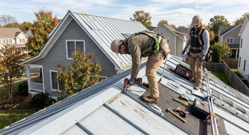 Metal Roof Repair in Sidney, OH