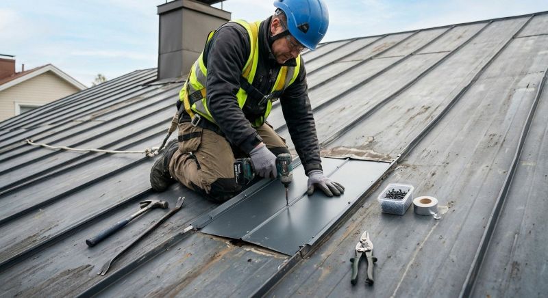 Pole Barn Roof Repair in Mechanicsburg, OH