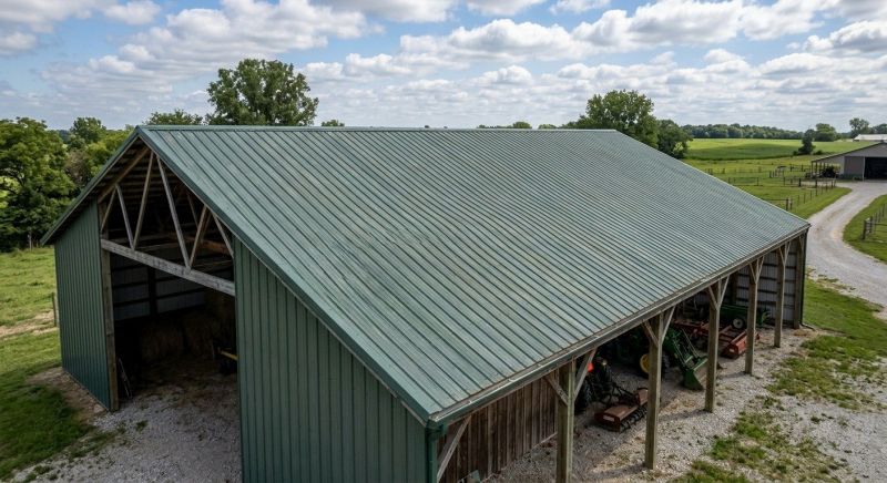 Pole Barn Roof Repair in Richwood, OH