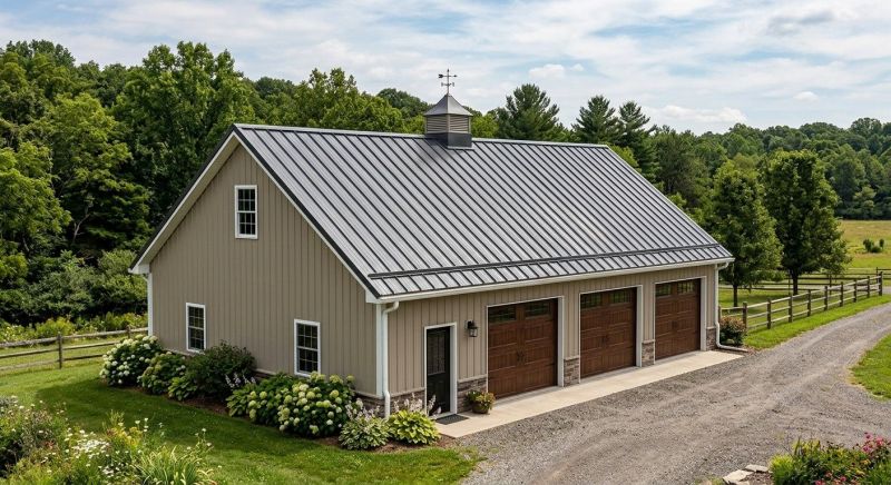 Pole Barn Roof Repair in Shelby County, OH
