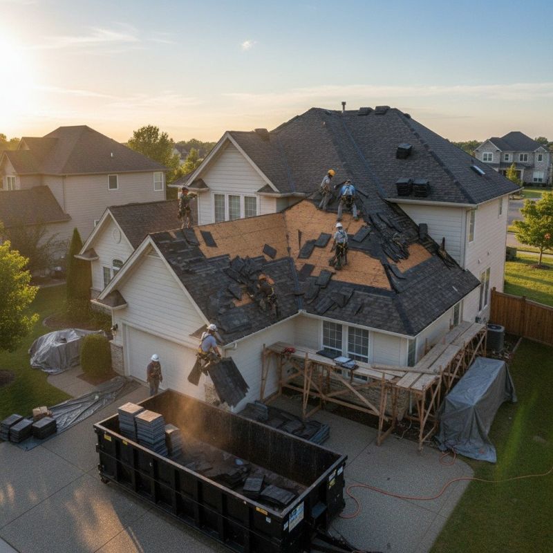 Residential Roof Replacement in Bellefontaine, OH