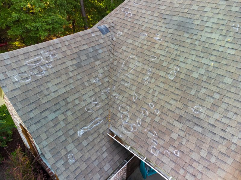 Roof Damage Inspection in Logan County, OH