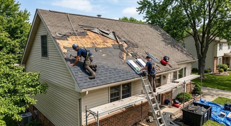 Roof Damage Repair in Bellefontaine, OH