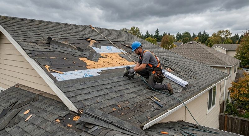 Roof Damage Repair in Logan County, OH