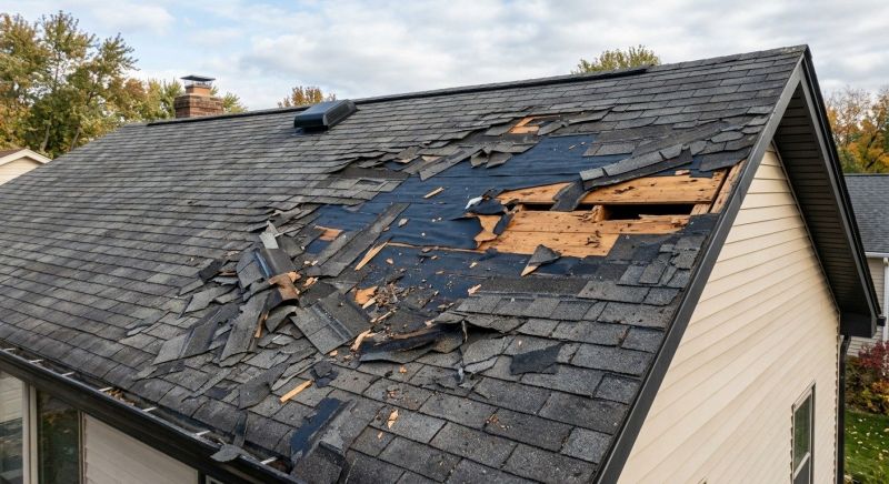 Roof Damage Repair in Richwood, OH