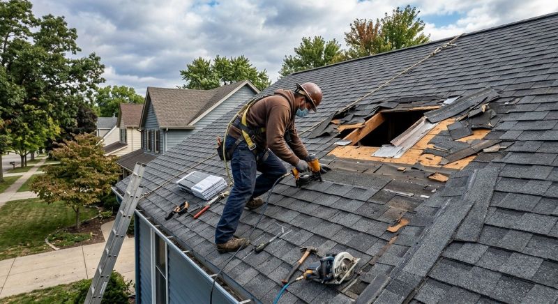 Roof Damage Repair in Shelby County, OH