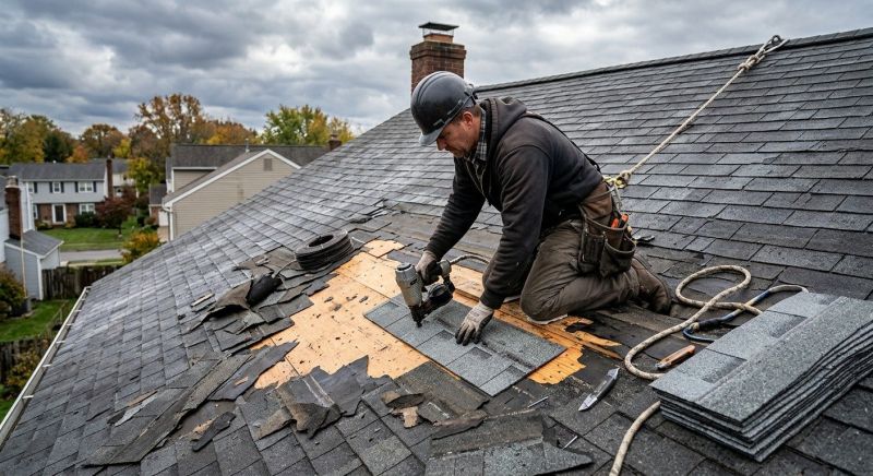 Roof Damage Repair in West Liberty, OH