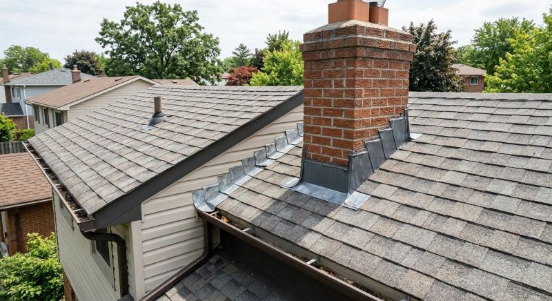 Roof Flashing Installation in Bellefontaine, OH