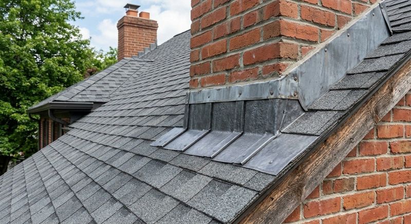 Roof Flashing Installation in Mechanicsburg, OH