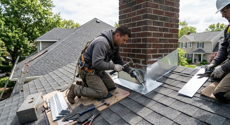 Roof Flashing Service in Logan County, OH