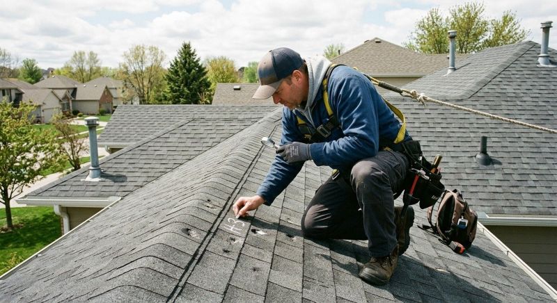 Roof Hail Inspection in Logan County, OH