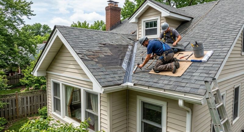 Roof Ridge Repair in Logan County, OH