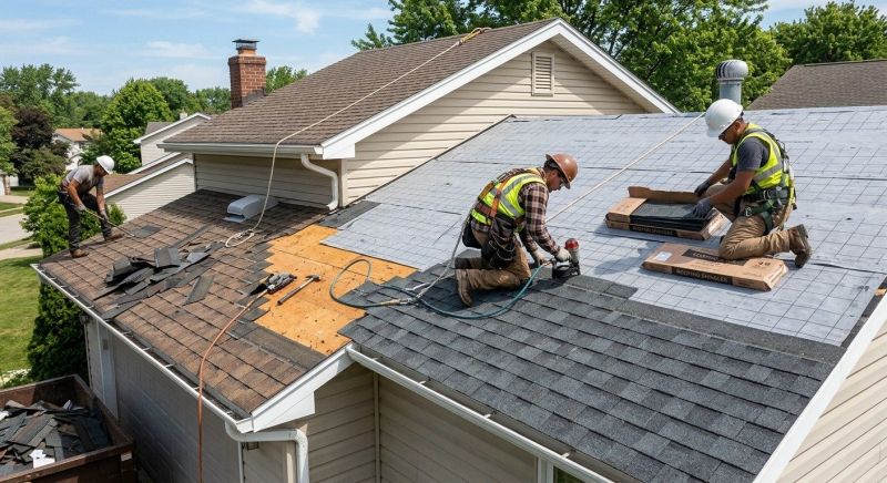 Roof Shingle Replacement in Logan County, OH