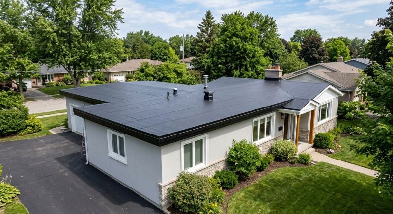 Rubber Roof Installation in Logan County, OH