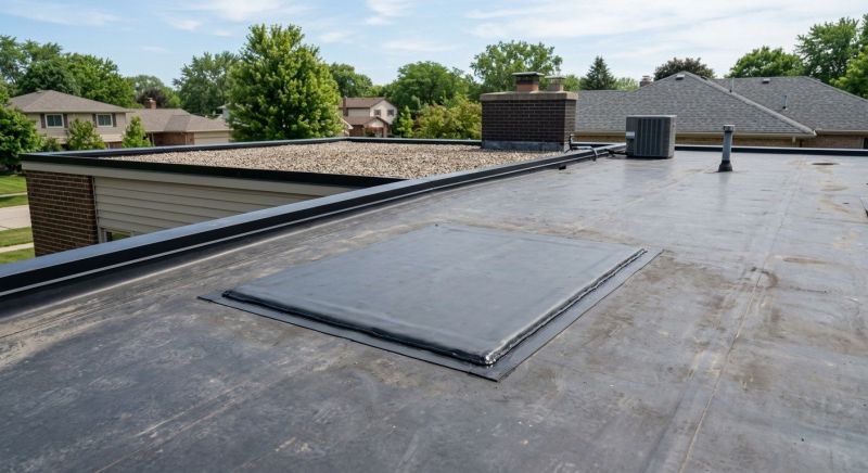 Rubber Roof Repair in Kenton, OH