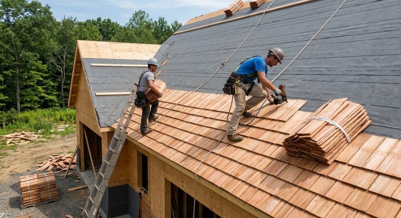 Shake Roof Replacement in Bellefontaine, OH