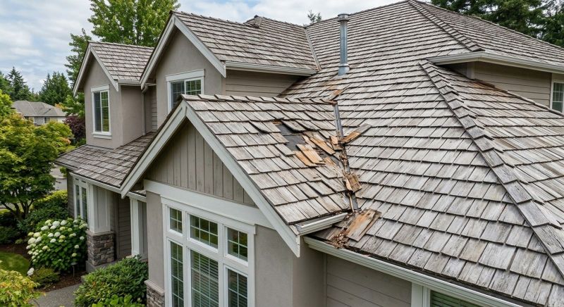 Shake Shingle Repair in Bellefontaine, OH