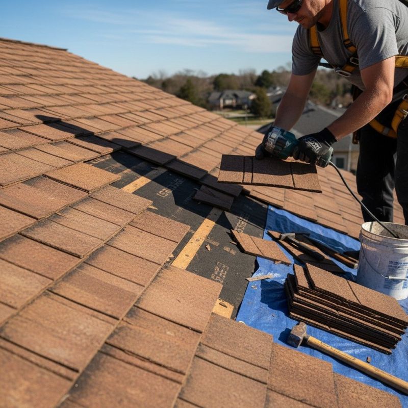 Shake Shingle Repair in Mechanicsburg, OH
