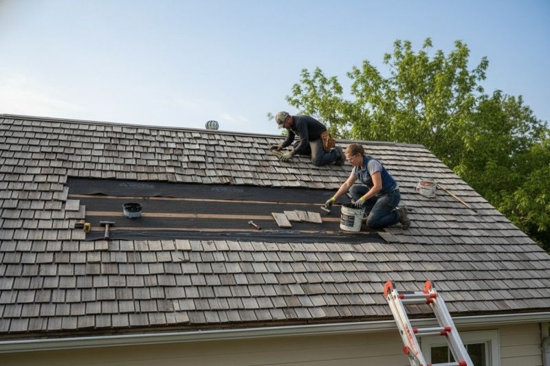 Shake Shingle Repair in Richwood, OH