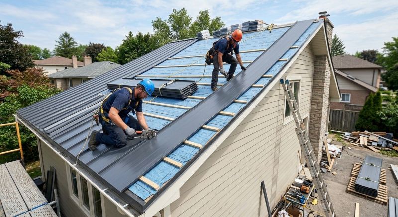 Sheet Roofing Installation in Mechanicsburg, OH