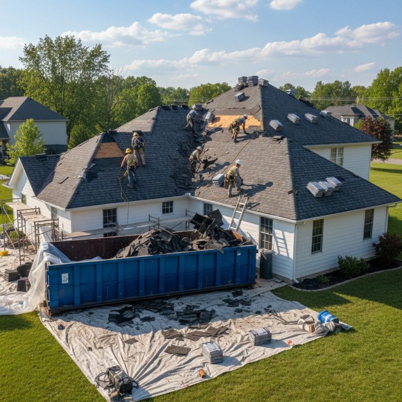 Shingle Roof Replacement in Sidney, OH