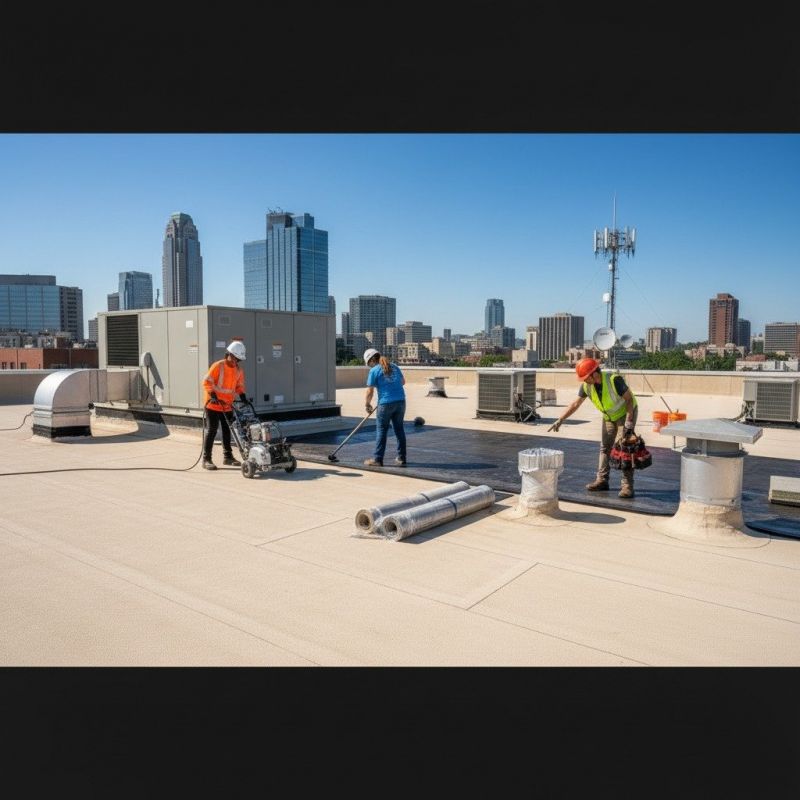 Single Ply Roof Repair in Bellefontaine, OH