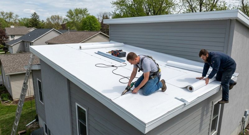 Single Ply Roof Repair in Kenton, OH