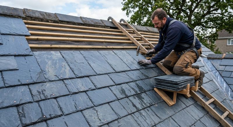 Slate Roof Construction in Kenton, OH