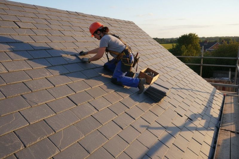 Slate Roof Repair in Kenton, OH