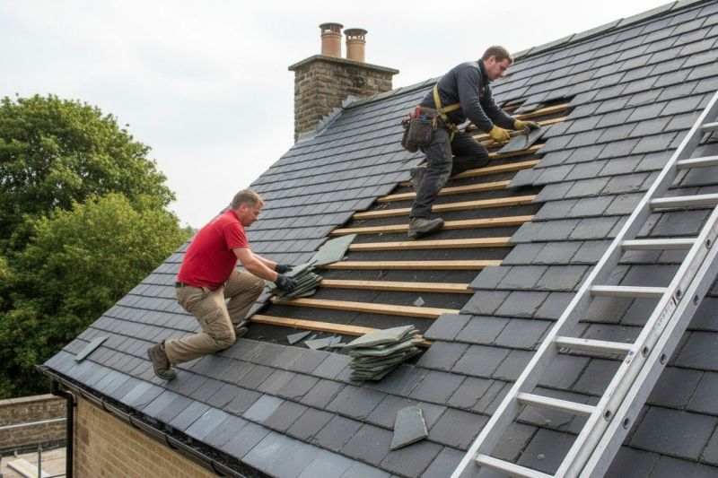 Slate Roof Repair in Logan County, OH