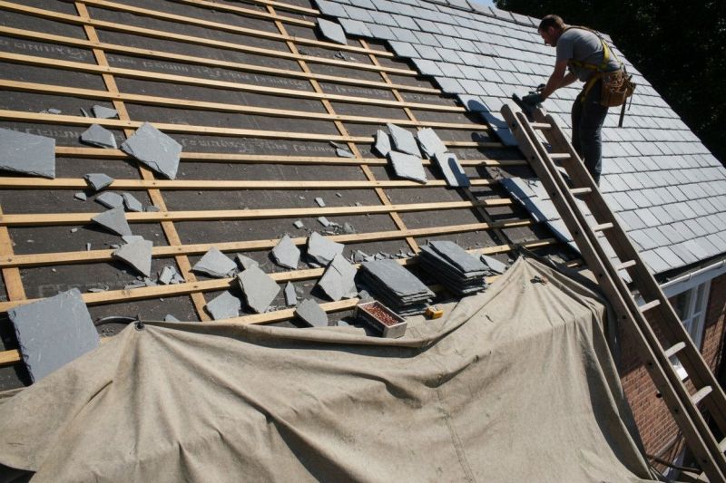 Slate Roof Replacement in Logan County, OH