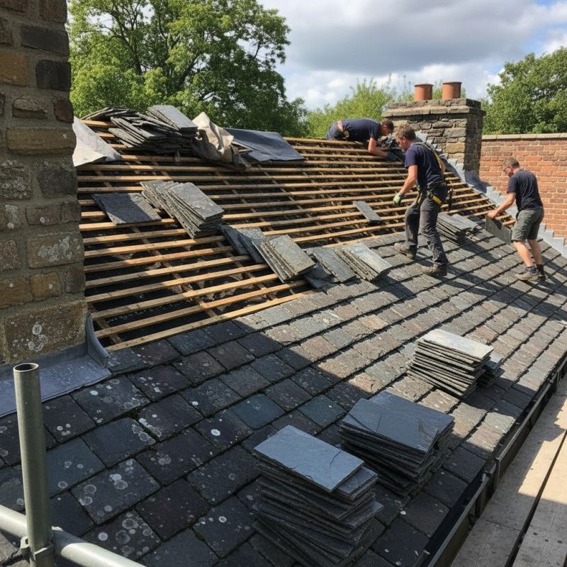 Slate Roof Replacement in Sidney, OH