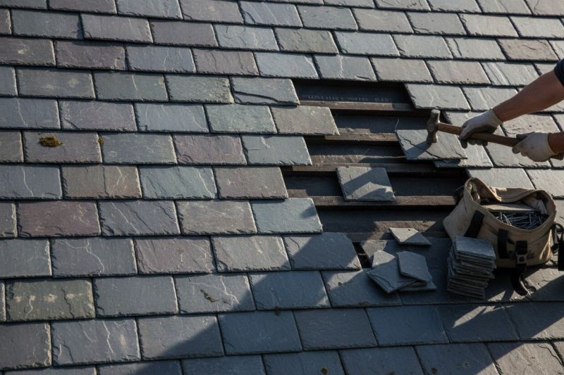 Slate Shingle Replacement in Logan County, OH