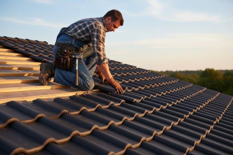 Spanish Tile Roof Replacement in Logan County, OH