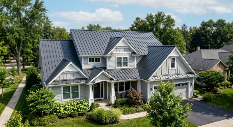 Steel Roof Replacement in Marysville, OH