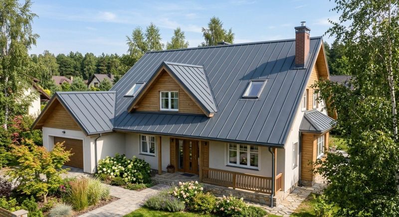 Steel Roof Replacement in Mechanicsburg, OH