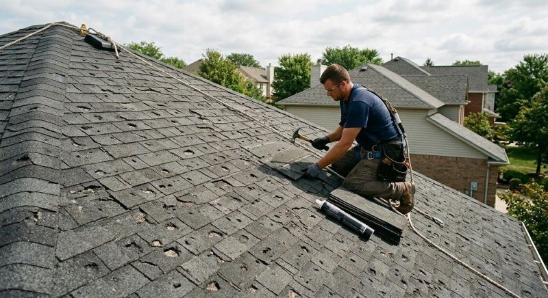 Storm Damage Roof Repair in Urbana, OH