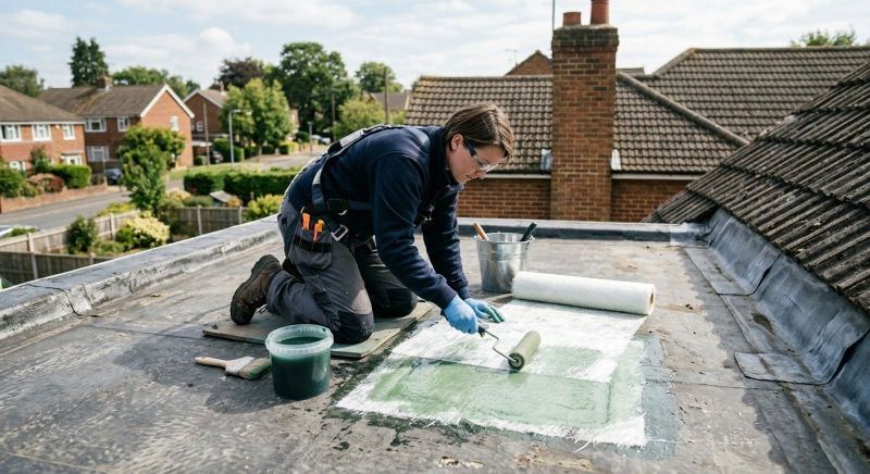 Synthetic Roof Repair in Logan County, OH