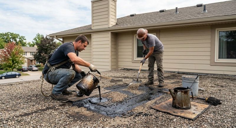 Tar And Gravel Roof Repair in Kenton, OH