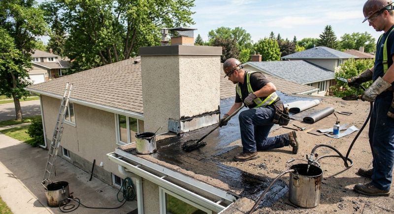 Tar And Gravel Roof Repair in Kenton, OH