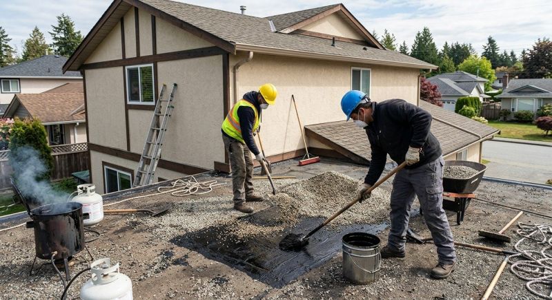 Tar And Gravel Roof Repair in Richwood, OH