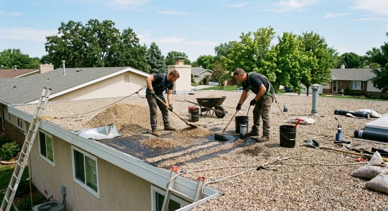 Tar And Gravel Roof Repair in Richwood, OH