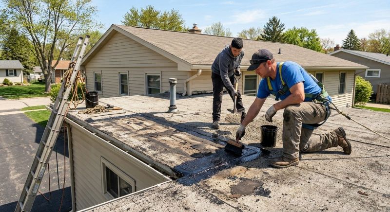 Tar And Gravel Roof Repair in Urbana, OH