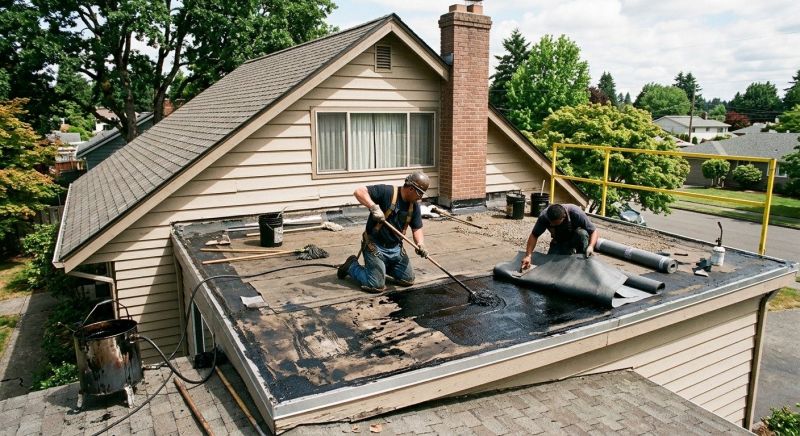 Tar Roof Repair in Mechanicsburg, OH