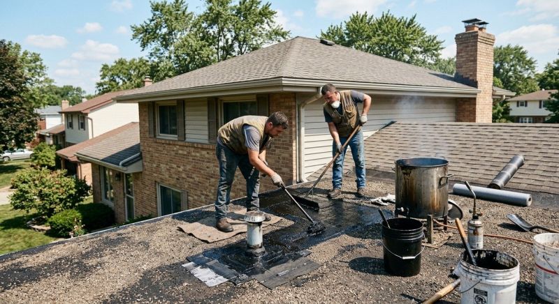 Tar Roof Repair in Shelby County, OH