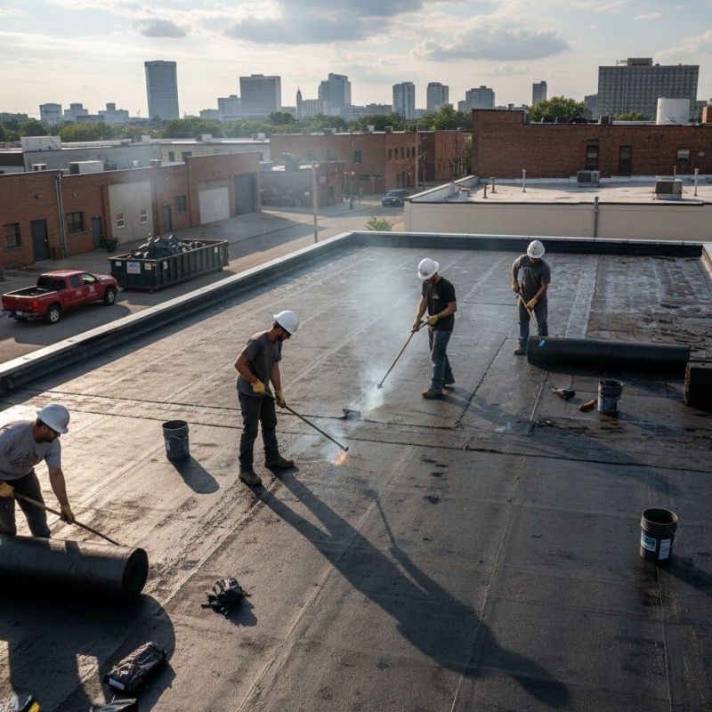 Tar Roof Replacement in Bellefontaine, OH
