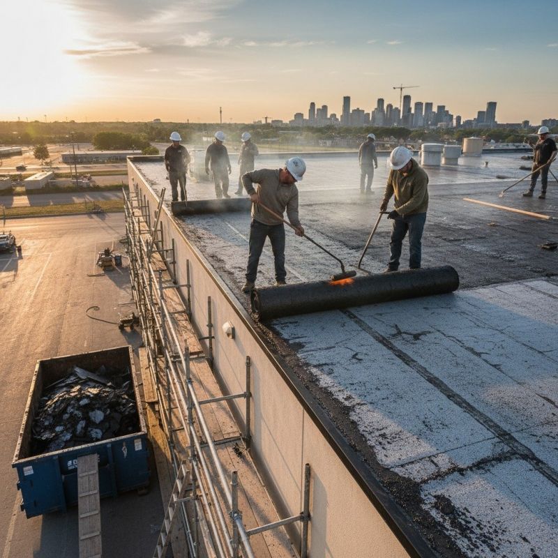 Tar Roof Replacement in Bellefontaine, OH